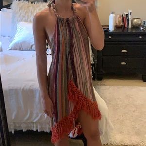 Urban Outfitters - Striped halter dress